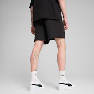 WARDROBE ESSENTIALS Men's Relaxed 7" Shorts, PUMA Black, extralarge